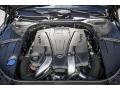 4.6 Liter biturbo DI DOHC 32-Valve VVT V8 2015 Mercedes-Benz S 550 Sedan Engine