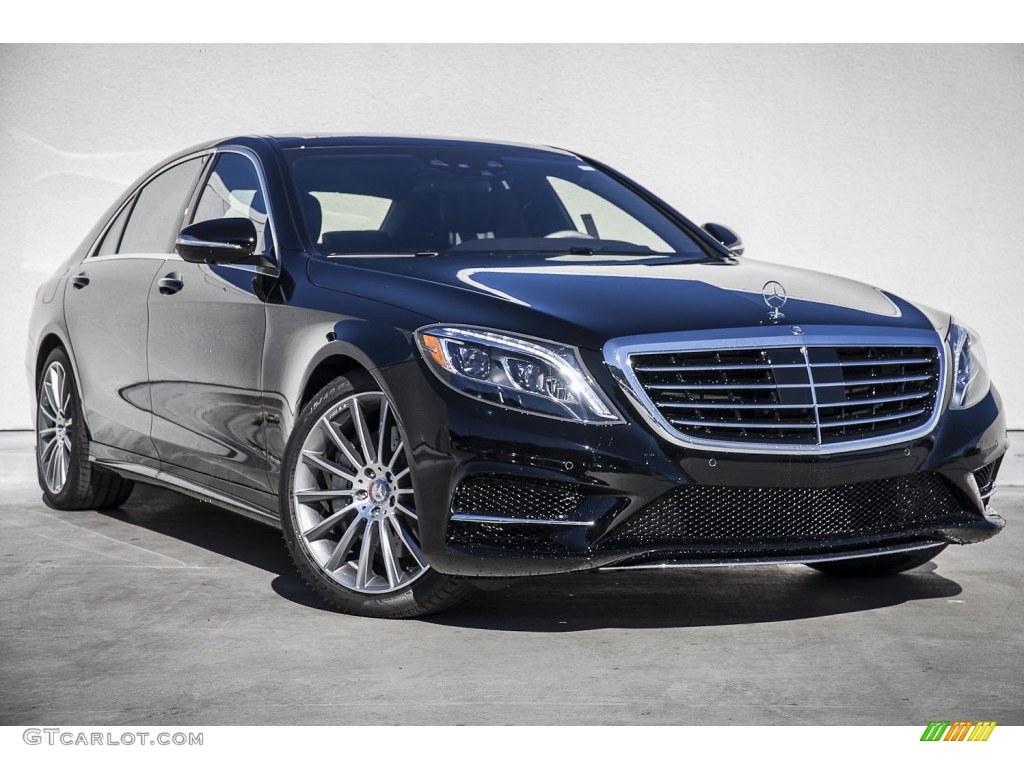 Black 2015 Mercedes-Benz S 550 Sedan Exterior Photo #105545253