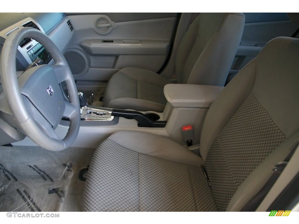 2008 Avenger SE - Stone White / Dark Slate Gray/Light Slate Gray photo #3