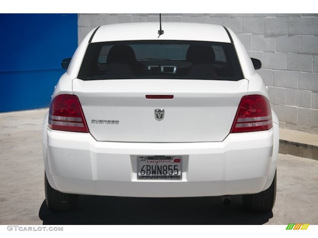 2008 Avenger SE - Stone White / Dark Slate Gray/Light Slate Gray photo #9