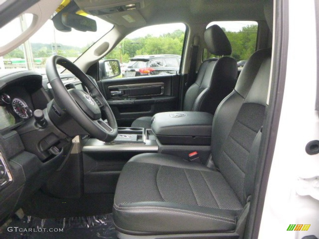 2013 1500 Sport Quad Cab 4x4 - Bright White / Black photo #14