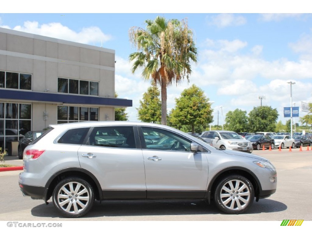 2008 CX-9 Grand Touring - Liquid Platinum Metallic / Black photo #4