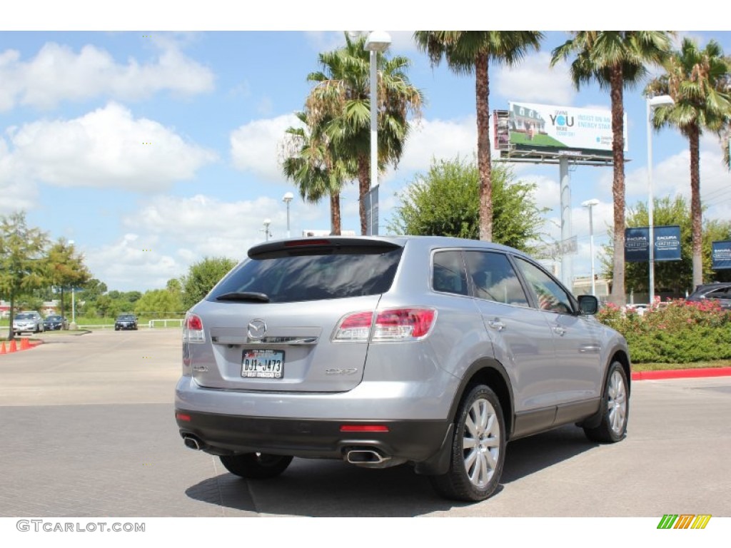 2008 CX-9 Grand Touring - Liquid Platinum Metallic / Black photo #5