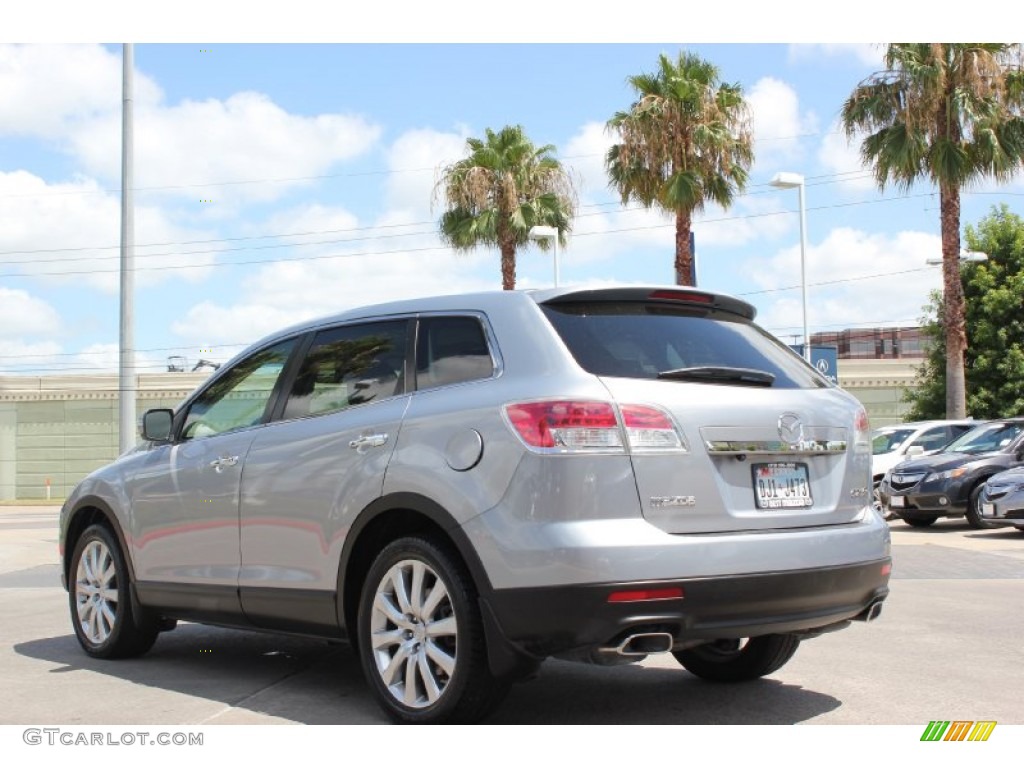 2008 CX-9 Grand Touring - Liquid Platinum Metallic / Black photo #6