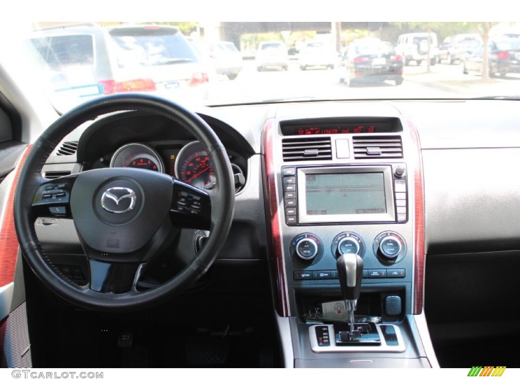 2008 CX-9 Grand Touring - Liquid Platinum Metallic / Black photo #9