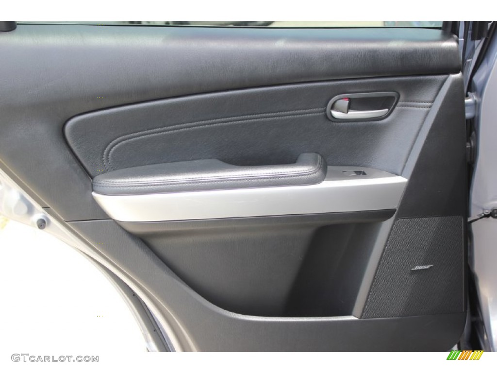 2008 CX-9 Grand Touring - Liquid Platinum Metallic / Black photo #14