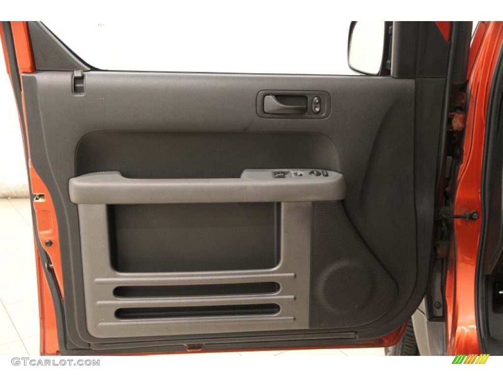 2004 Honda Element EX AWD Black Door Panel Photo #105549027