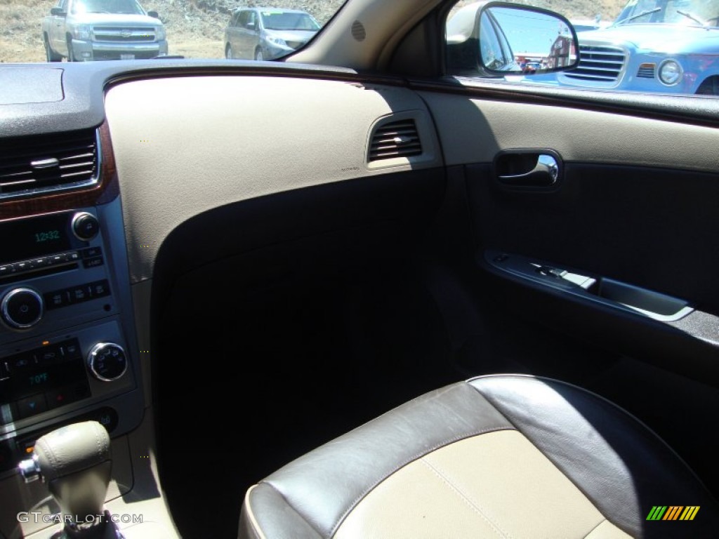 2008 Malibu LTZ Sedan - Sandstone Metallic / Cocoa/Cashmere Beige photo #15