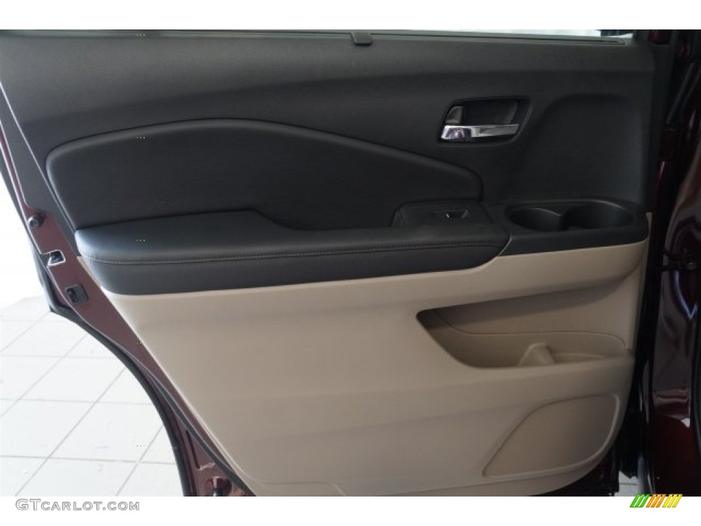 2016 Honda Pilot EX-L Beige Door Panel Photo #105552744