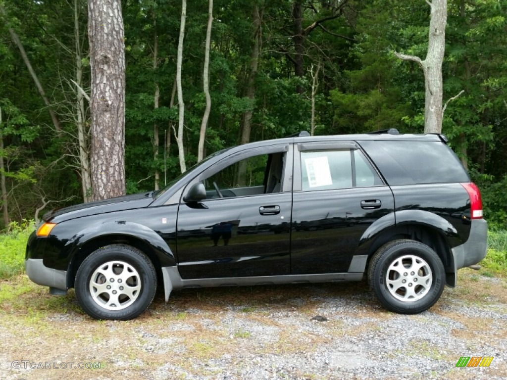 2003 VUE V6 AWD - Black / Gray photo #3