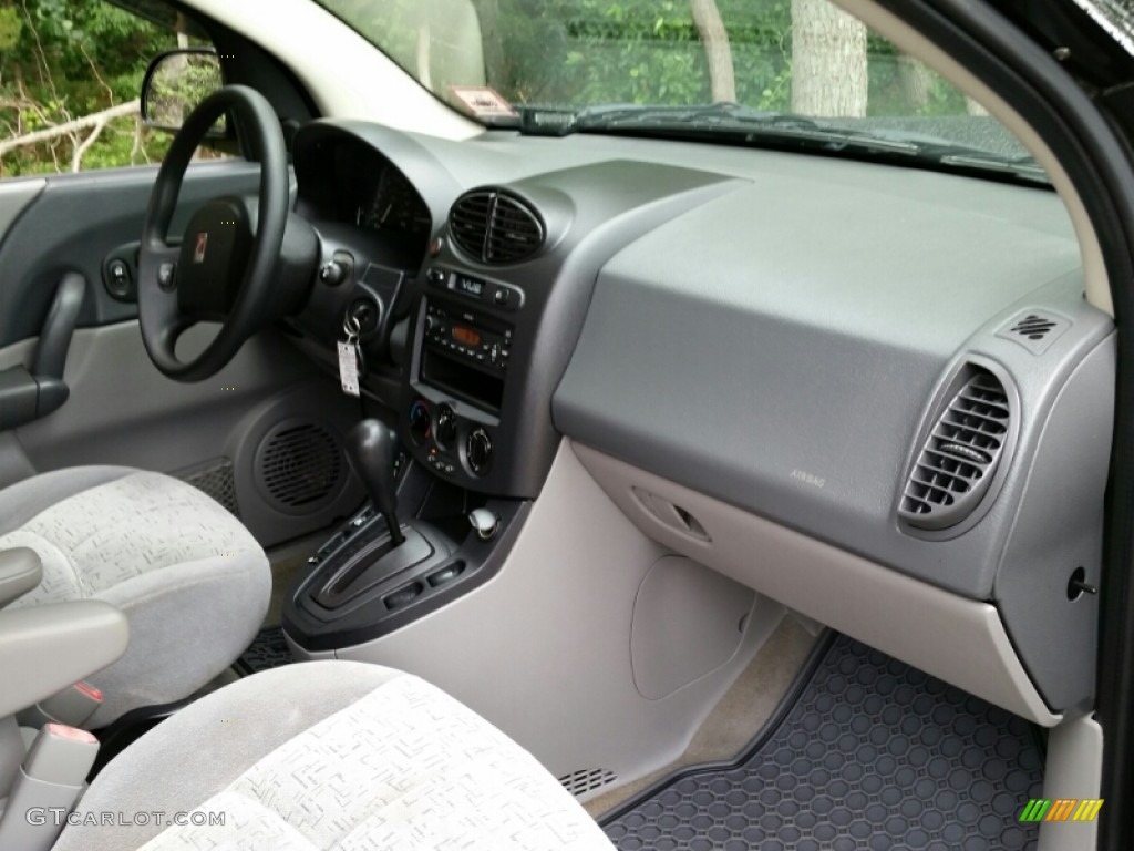2003 VUE V6 AWD - Black / Gray photo #9