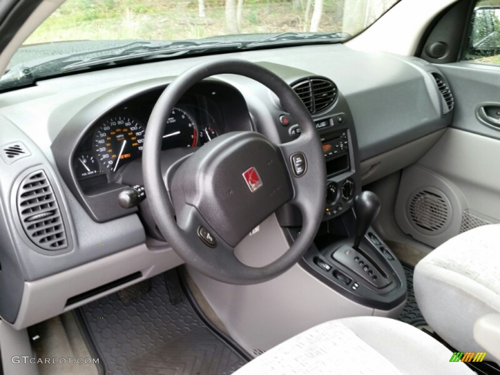 2003 VUE V6 AWD - Black / Gray photo #21