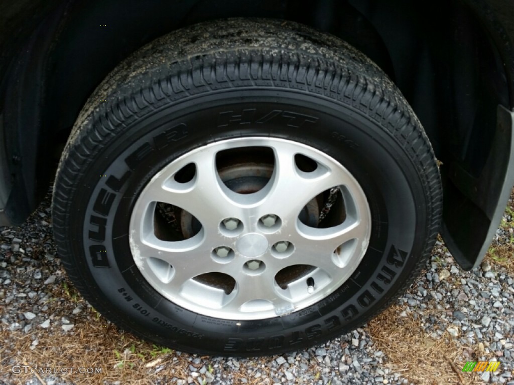 2003 VUE V6 AWD - Black / Gray photo #28