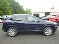 2015 True Blue Pearl Jeep Cherokee Limited 4x4  photo #7