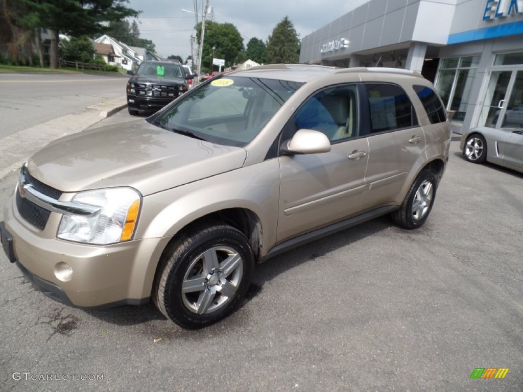 2008 Equinox LT - Sandstone Metallic / Light Cashmere photo #6