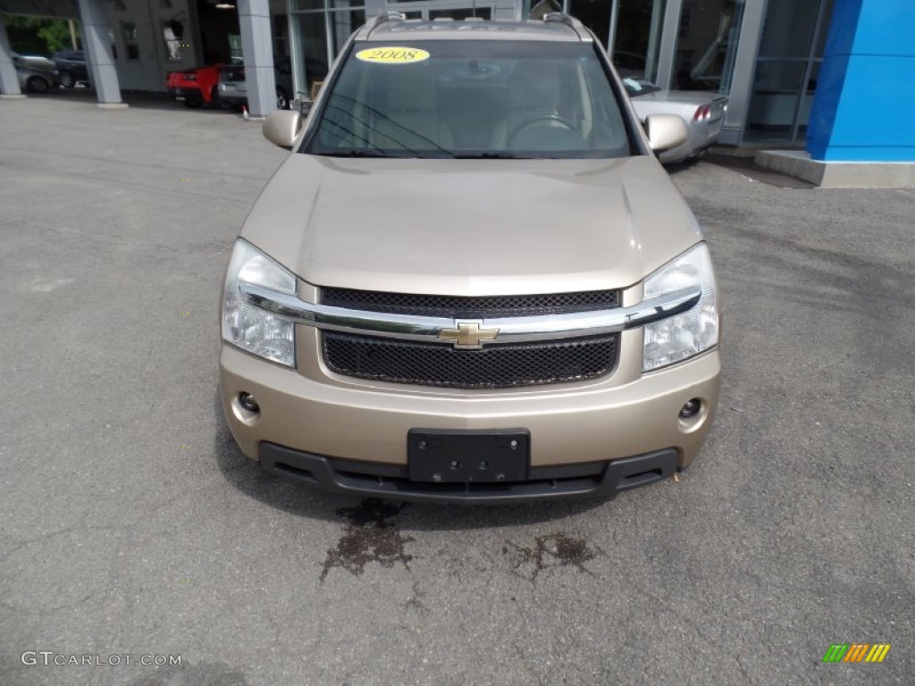 2008 Equinox LT - Sandstone Metallic / Light Cashmere photo #7