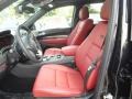 Black/Red 2015 Dodge Durango R/T AWD Interior Color