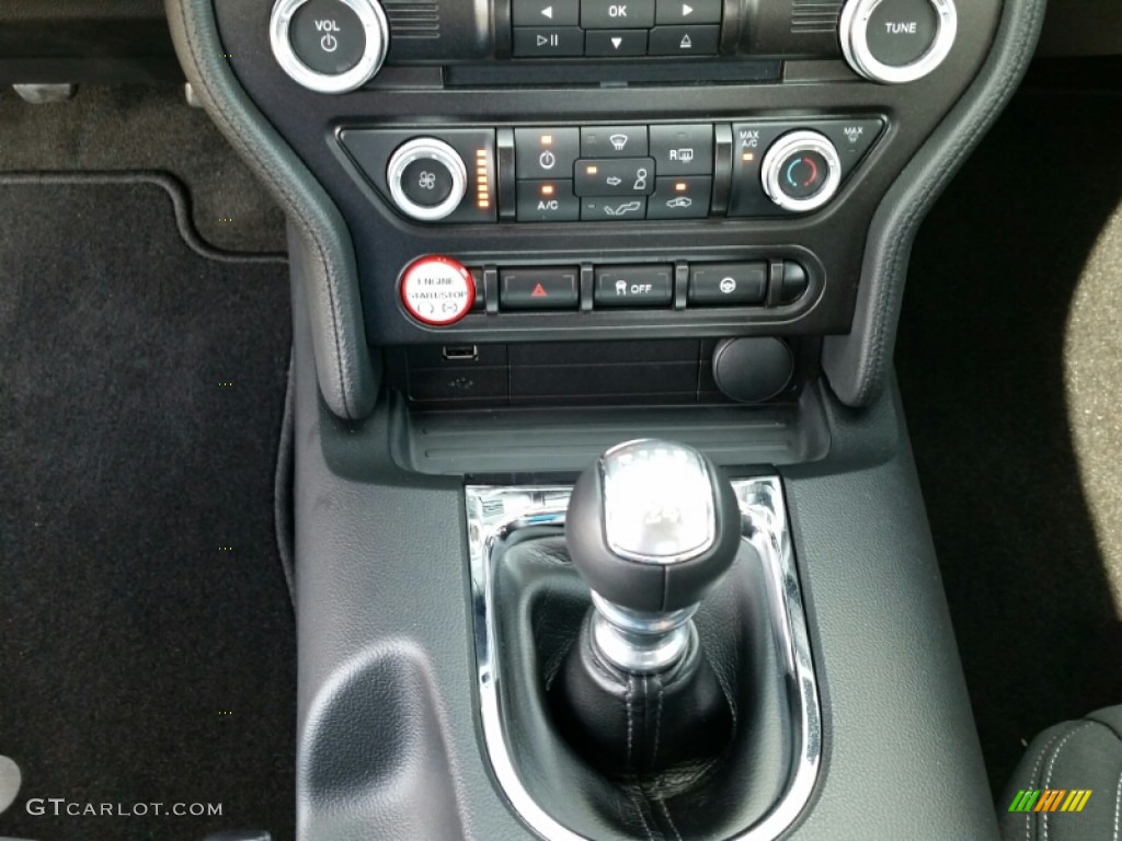 2015 Mustang GT Coupe - Magnetic Metallic / Ebony photo #16