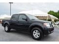 2013 Super Black Nissan Frontier SV V6 Crew Cab 4x4  photo #1