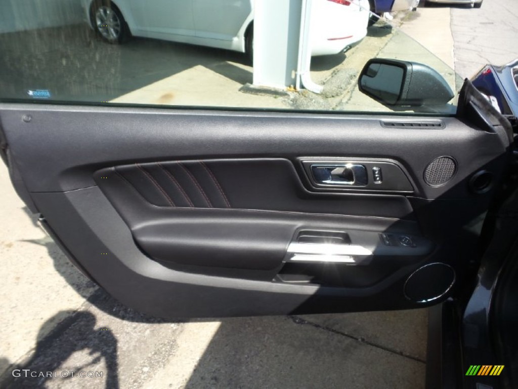 2015 Mustang GT Coupe - Magnetic Metallic / Dark Saddle photo #13