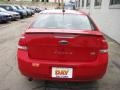 2008 Vermillion Red Ford Focus SES Sedan  photo #7