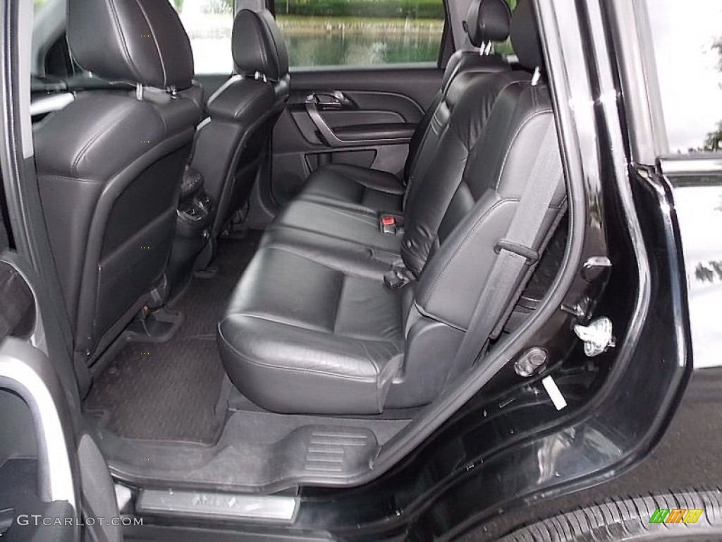 2008 Acura MDX Technology Rear Seat Photo #105561018