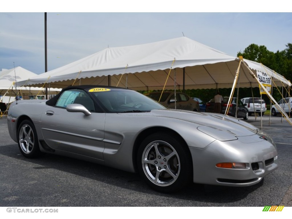 Medium Spiral Gray Metallic Chevrolet Corvette