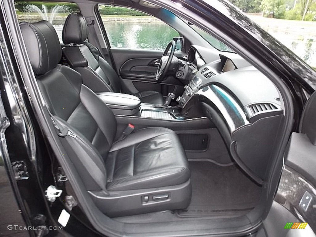 Ebony Interior 2008 Acura MDX Technology Photo #105561106