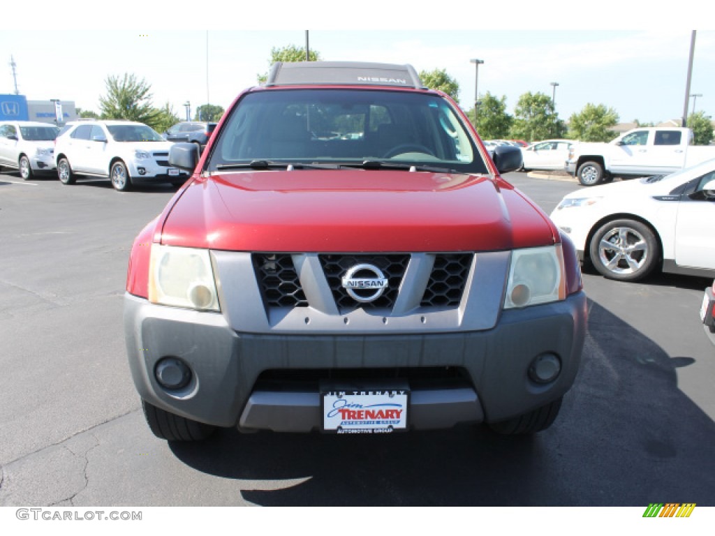 2006 Xterra S - Red Brawn Pearl / Steel/Graphite photo #8