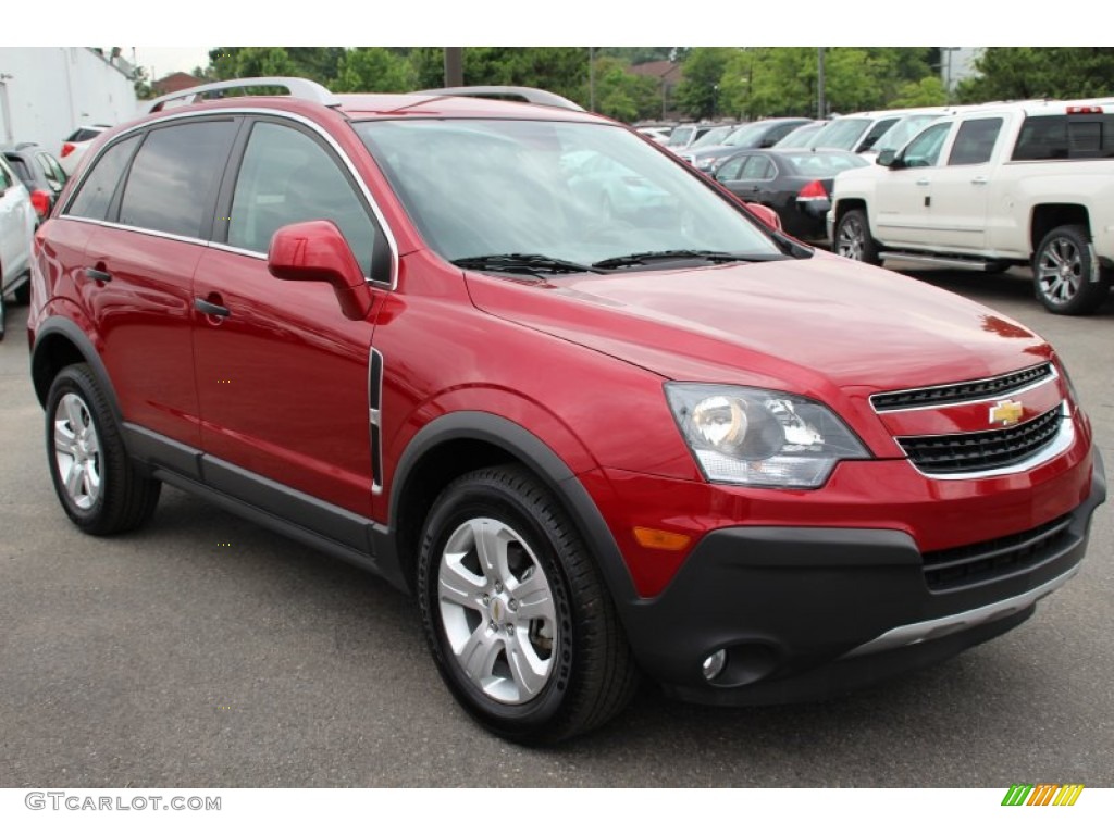 Crystal Red Tintcoat 2015 Chevrolet Captiva Sport LS Exterior Photo #105564027