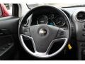 Black 2015 Chevrolet Captiva Sport LS Steering Wheel