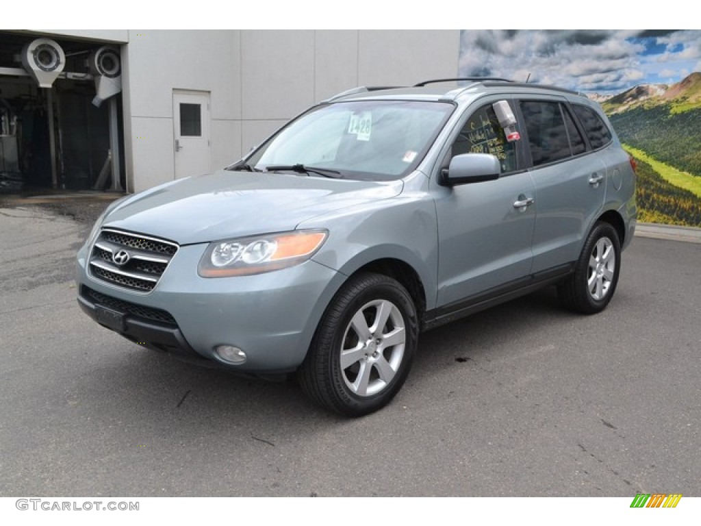 Steel Gray 2007 Hyundai Santa Fe Limited 4WD Exterior Photo #105565650