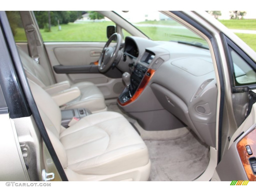 2000 RX 300 AWD - Burnished Gold Metallic / Ivory photo #20