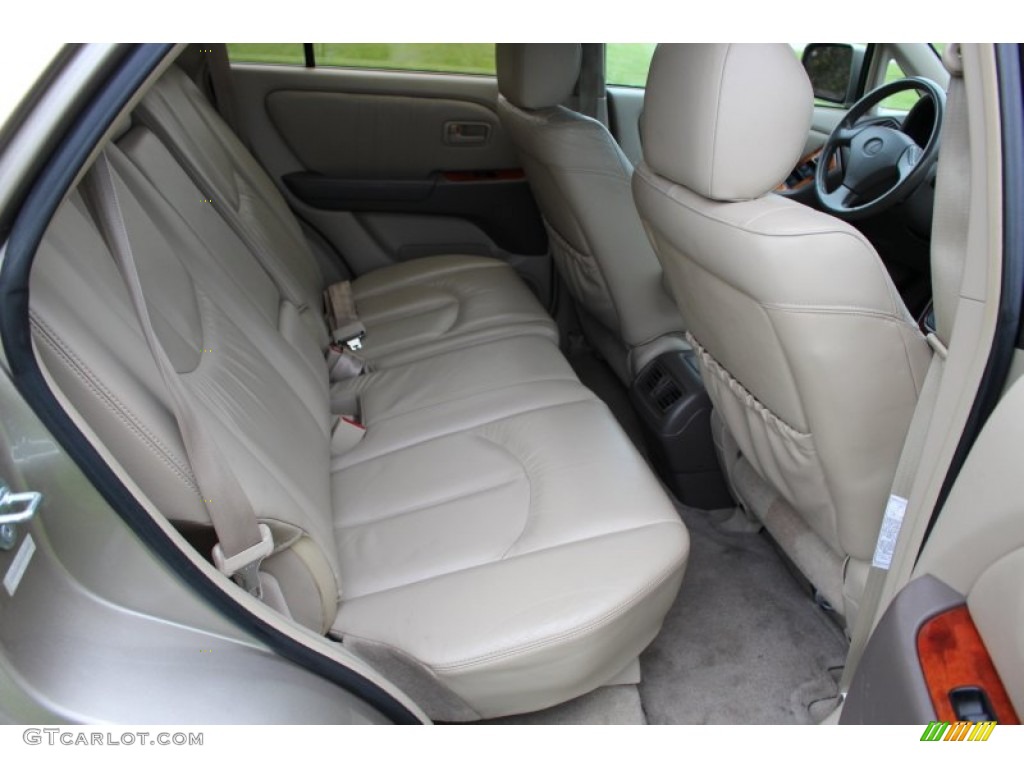 2000 RX 300 AWD - Burnished Gold Metallic / Ivory photo #22