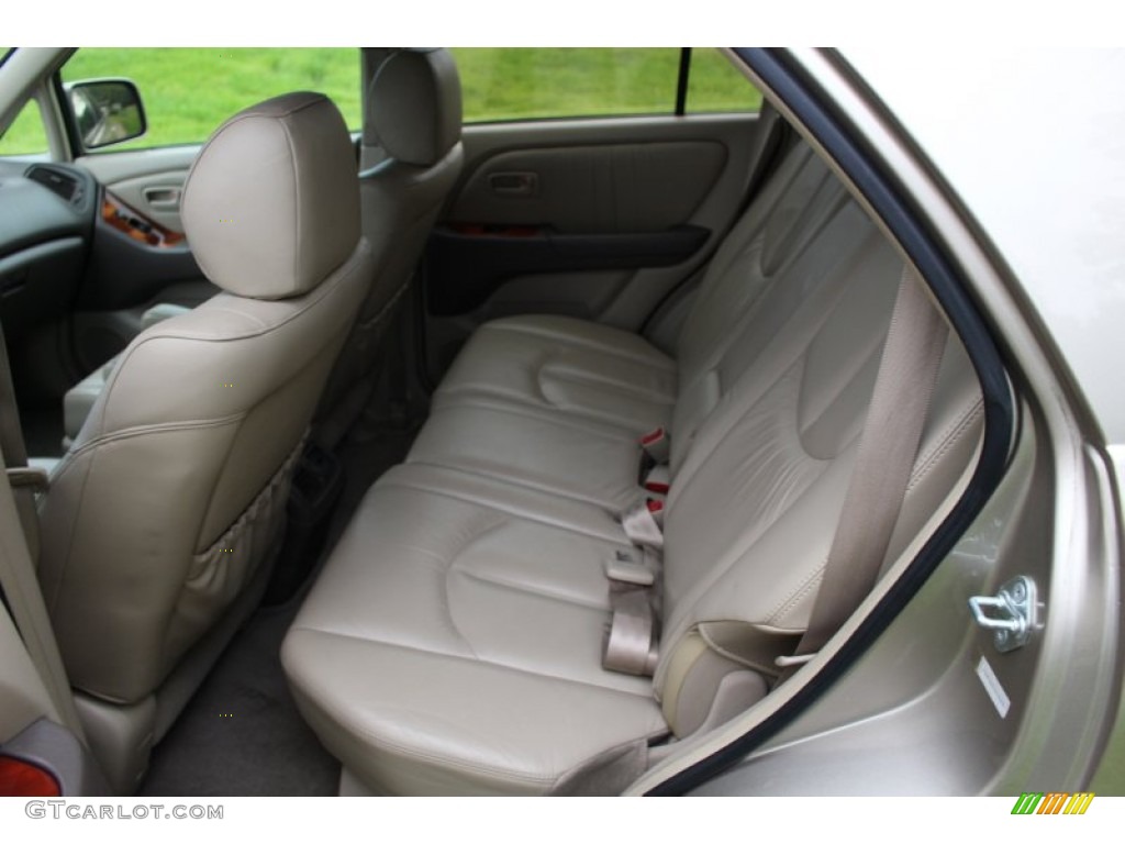 2000 RX 300 AWD - Burnished Gold Metallic / Ivory photo #24