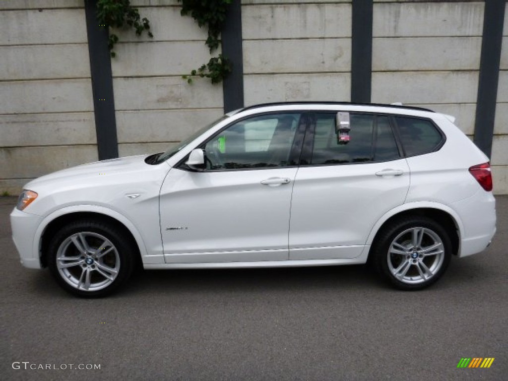 Alpine White 2014 BMW X3 xDrive35i Exterior Photo #105566088