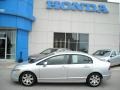 2006 Alabaster Silver Metallic Honda Civic LX Sedan  photo #3