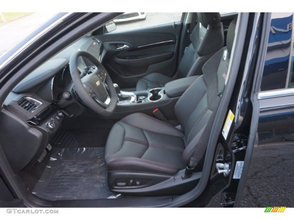 2015 SS Sedan - Phantom Black Metallic / Jet Black photo #9