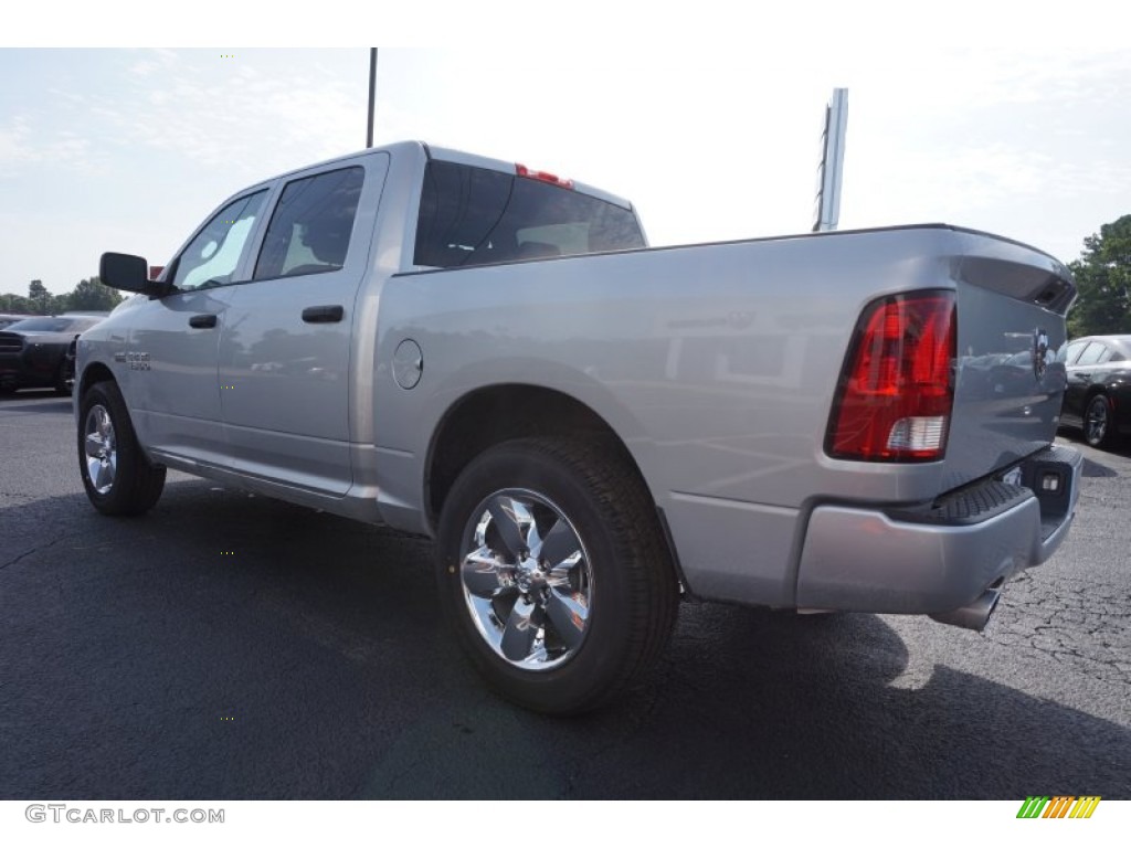 2015 1500 Express Crew Cab - Bright Silver Metallic / Black/Diesel Gray photo #5