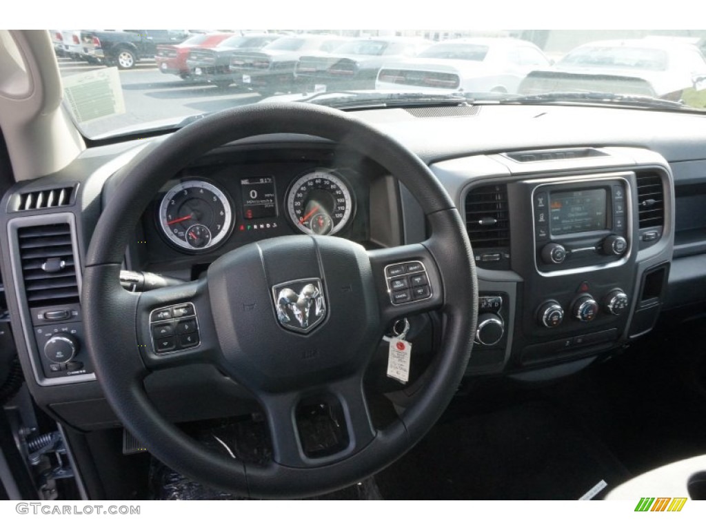 2015 1500 Express Crew Cab - Bright Silver Metallic / Black/Diesel Gray photo #10
