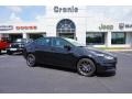 2015 Pitch Black Dodge Dart SE  photo #1