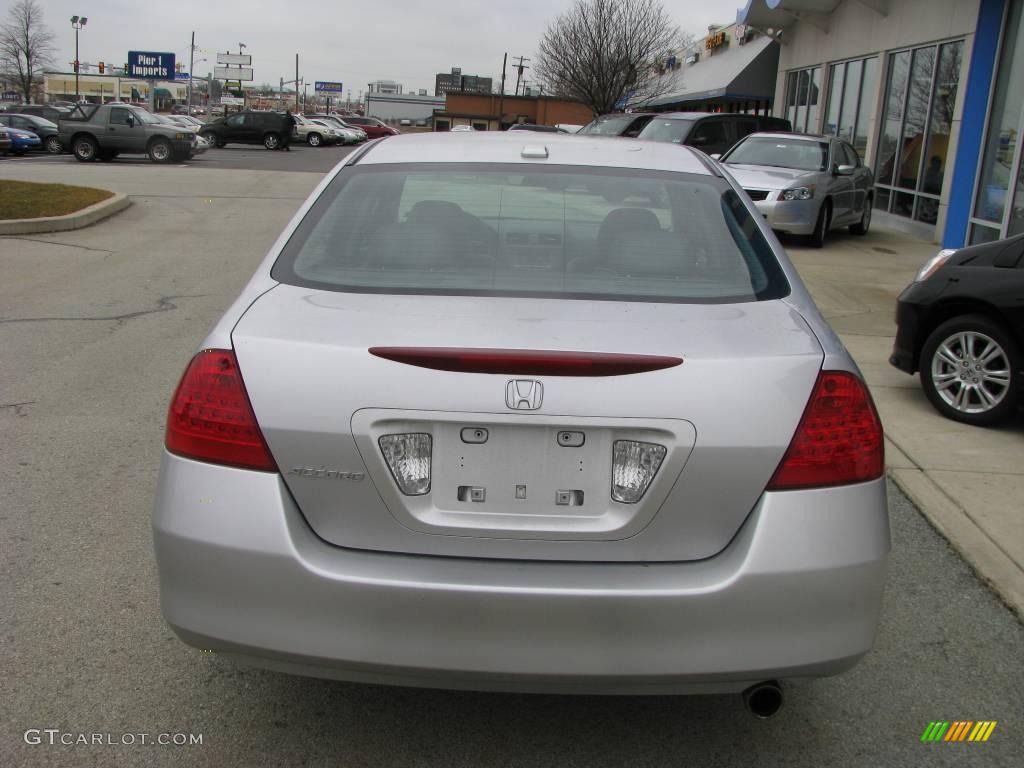 2006 Accord EX-L Sedan - Alabaster Silver Metallic / Gray photo #5