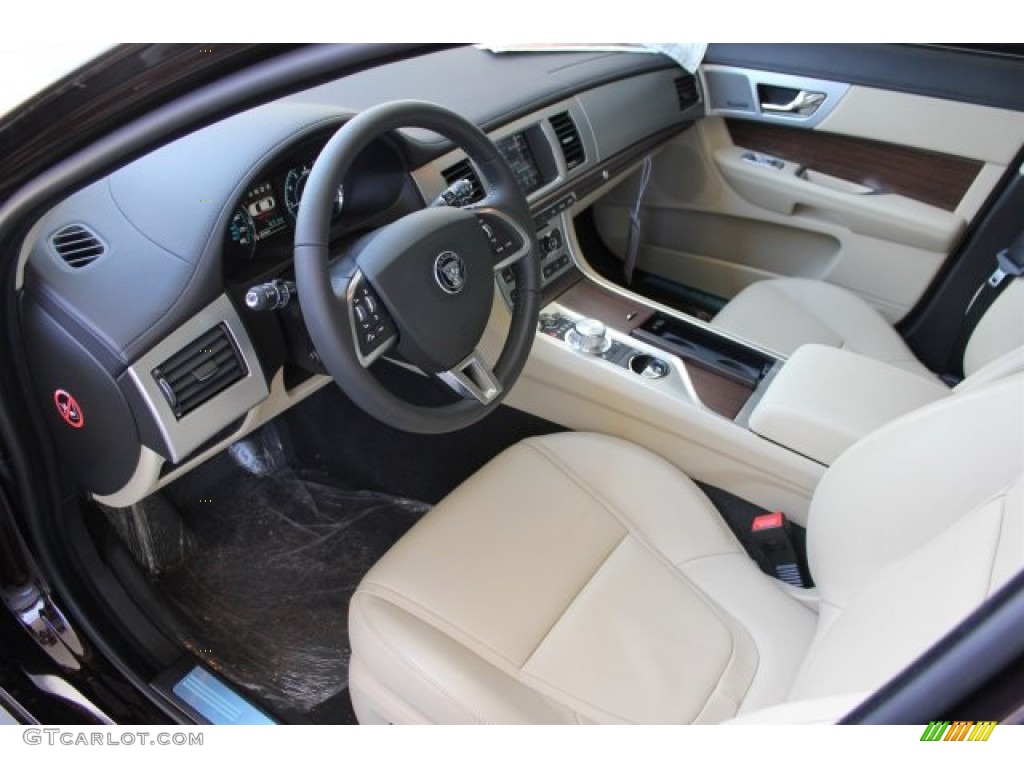 Barley/Warm Charcoal Interior 2015 Jaguar XF 2.0T Premium Photo #105577683