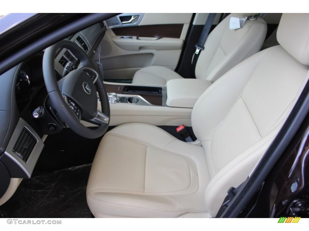 Barley/Warm Charcoal Interior 2015 Jaguar XF 2.0T Premium Photo #105577695