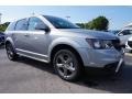 2015 Billet Silver Metallic Dodge Journey Crossroad  photo #4