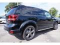 2015 Pitch Black Dodge Journey Crossroad  photo #3