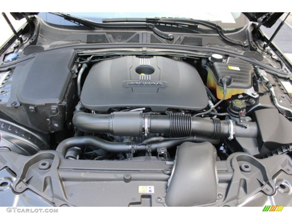 2015 Jaguar XF 2.0T Premium Engine Photos