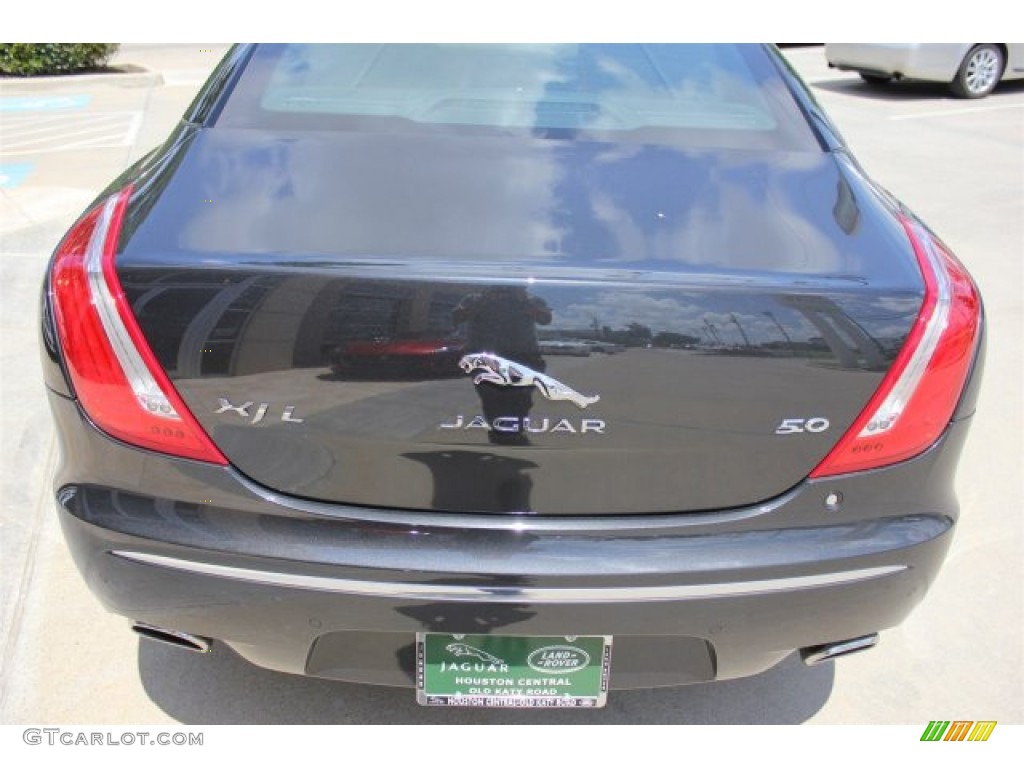 2015 XJ XJL Supercharged - Stratus Grey Metallic / Jet/Jet photo #8