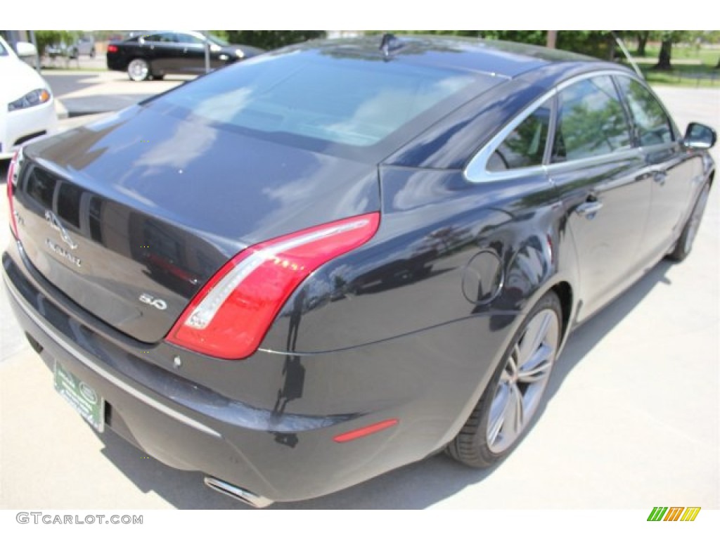 2015 XJ XJL Supercharged - Stratus Grey Metallic / Jet/Jet photo #9