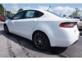 2015 Bright White Dodge Dart SE  photo #2